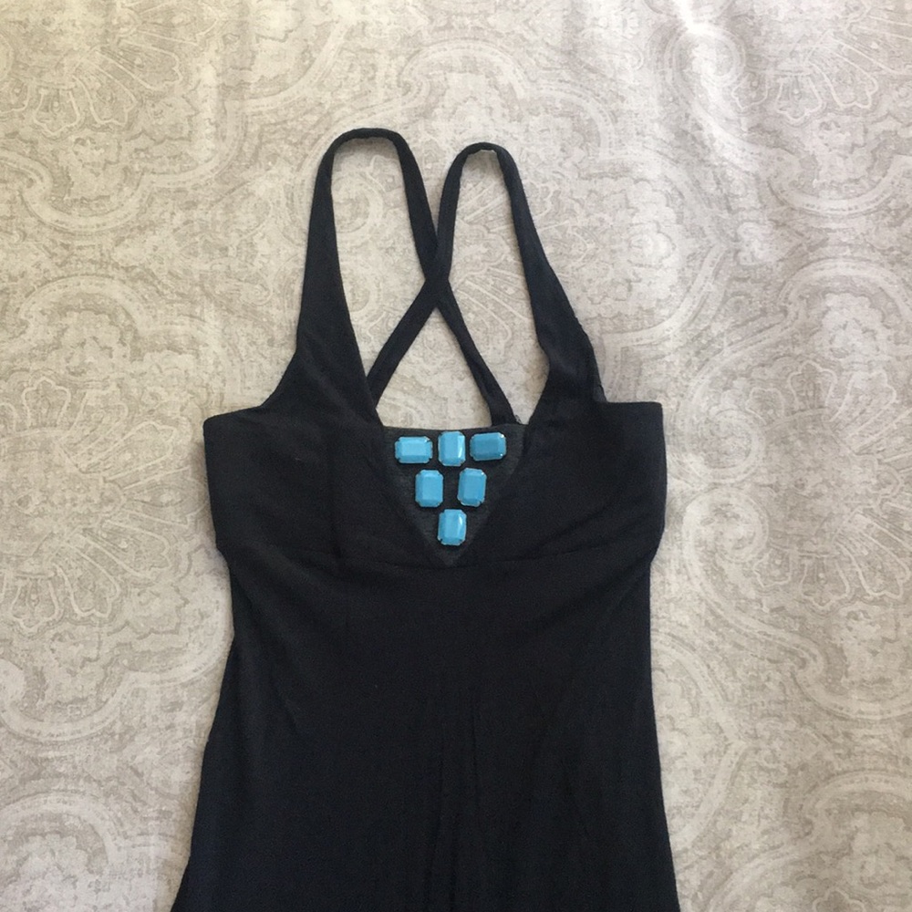 Prairie NY black maxi dress